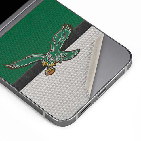 NFL Philadelphia Eagles Vintage Galaxy Z Flip6 Skin